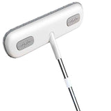 Extendable Window Screen Cleaning Brush , Wet Dry Use Screen Wiper for High-rise Window Carpet Sofa Pet Hair Cleaning