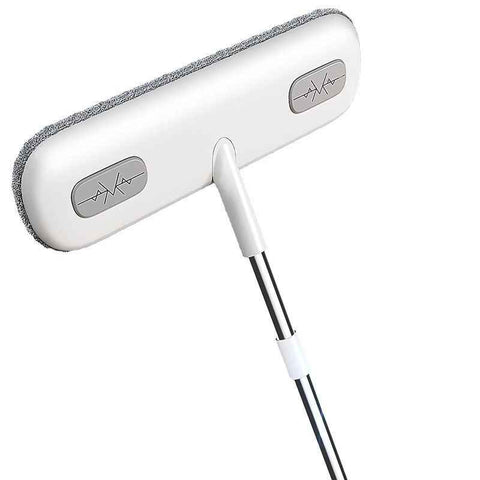 Extendable Window Screen Cleaning Brush , Wet Dry Use Screen Wiper for High-rise Window Carpet Sofa Pet Hair Cleaning