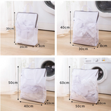 Fine Mesh Laundry Bag Set, 4 Pieces Anti-Snag Washing Bags with Zipper and Handle, for Delicate Clothes,  Bras, Household Laundry