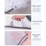 Fine Mesh Laundry Bag Set, 4 Pieces Anti-Snag Washing Bags with Zipper and Handle, for Delicate Clothes,  Bras, Household Laundry