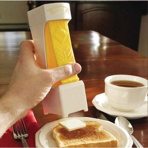 One Click Butter Cutter Dispenser, Household Cheese Slicer, Plastic Butter Cutting Tool for Toast Baking