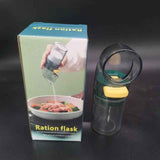 0.5g Quantitative Press Salt Shaker, Single Moisture Proof Plastic Seasoning Container for Kitchen