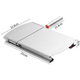 Stainless Steel Cheese Slicer with Measuring Scale, Non-Slip Manual Cutter for Ham Butter Bread Fruit Vegetable