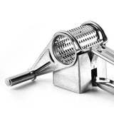 Stainless Steel Rotary Cheese Grater, Multi-Purpose Hand Crank Vegetable Ginger Shredder, Kitchen Tool In Australia - Darrahopens