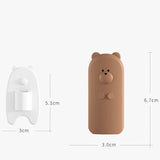 Cute Bear Door Pinch Guard, Baby Safety Door Stopper, No-Drill Door Clip, 3-Pack—Gray In Australia - Darrahopens