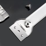 Stainless Steel Multi-Functional Cleaning Scraper, Glue & Stain Remover for Glass Tile, with 5 Replacement Blades In Australia - Darrahopens