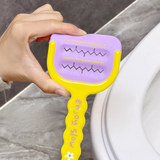 Multi-Functional Toilet Gap Cleaning Scraper, Long-Handled, Hands-Free Bathroom Hard-to-Reach Corner Cleaner, Clamp Cleaning Tool—Blue In Australia - Darrahopens