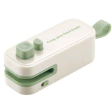 Magnetic Mini Rechargeable Sealer, 2-in-1 Portable Plastic Food Bag Sealing & Cutting Machine—Green In Australia - Darrahopens