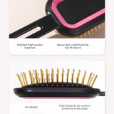 3D Air Cushion Hair Brush, Multi-function Scalp Massage Detangler Comb for Home Hair Styling—Black In Australia - Darrahopens