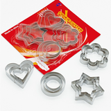 Stainless Steel Cookie Cutter Sets, DIY Press Baking Molds for Homemade Cookies & Pastries—12-Piece Star-Shaped Set In Australia - Darrahopens