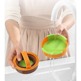 Detachable Hamburger Patty Press Mold, Homemade Beef Burger Maker DIY Kitchen Tool—Black