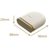 Portable Ventilated Retainer Case, Orthodontic Invisible Braces & Denture Storage Box With Tool Compartment—Beige In Australia - Darrahopens