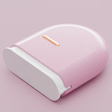 Portable Ventilated Retainer Case, Orthodontic Invisible Braces & Denture Storage Box with Tool Compartment—Pink