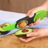 3-in-1 Avocado Slicer and Cutter, Multi-Functional Avocado Pitter & Slicing Tool for Fruit Prep—Green In Australia - Darrahopens