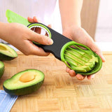 3-in-1 Avocado Slicer and Cutter, Multi-Functional Avocado Pitter & Slicing Tool for Fruit Prep—Green In Australia - Darrahopens