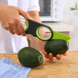 3-in-1 Avocado Slicer and Cutter, Multi-Functional Avocado Pitter & Slicing Tool for Fruit Prep—Green In Australia - Darrahopens
