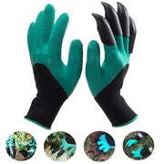 1 Pair of Garden Gloves with Claws, Non-Slip Protective Work Gloves for Planting, Digging, and Weeding—Green In Australia - Darrahopens