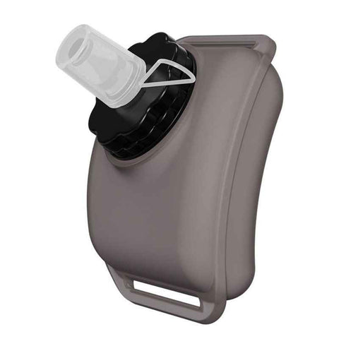 Silicone Wrist-Worn Sports Water Bottle, 200ml Portable Soft Water Cup for Cycling, Running, and Hiking—Black In Australia - Darrahopens
