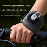 Silicone Wrist-Worn Sports Water Bottle, 200ml Portable Soft Water Cup for Cycling, Running, and Hiking—Black