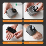 Silicone Wrist-Worn Sports Water Bottle, 200ml Portable Soft Water Cup for Cycling, Running, and Hiking—White In Australia - Darrahopens