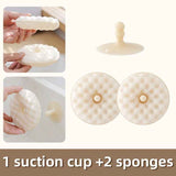 Donut Honeycomb Double Sided Dish Sponge With Suction Cup, Kitchen Cleaning Scrubber Set In Australia - Darrahopens
