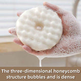 Donut Honeycomb Double Sided Dish Sponge With Suction Cup, Kitchen Cleaning Scrubber Set In Australia - Darrahopens
