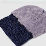 Men's Fleece-Lined Thick-Knit Beanie, Warm Winter Stretch Cold-Proof Skull Cap for Outdoor Cycling—Gray In Australia - Darrahopens