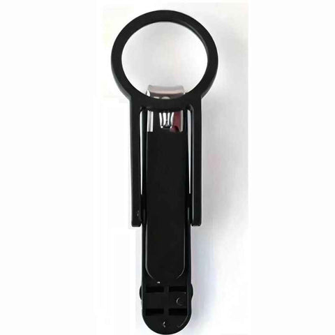 Magnifying Glass Nail Clippers for Seniors, Anti-Splash, Effortless Nail Cutter for Thick, Hard Nails—Black In Australia - Darrahopens