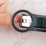 Magnifying Glass Nail Clippers for Seniors, Anti-Splash, Effortless Nail Cutter for Thick, Hard Nails—Black In Australia - Darrahopens