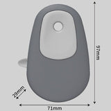 3-in-1 Retractable Portable Peeler,Magnetic-Multi-functional Fruit and Vegetable Peeling Tool —Gray