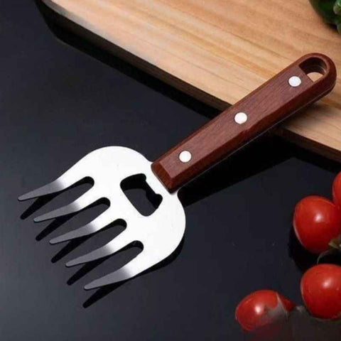 Stainless Steel Hand Guard, Multi-functional Kitchen Food Holder With Bottle Opener For Cutting & BBQ In Australia - Darrahopens