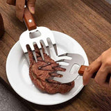 Stainless Steel Hand Guard, Multi-functional Kitchen Food Holder With Bottle Opener For Cutting & BBQ In Australia - Darrahopens