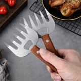 Stainless Steel Hand Guard, Multi-functional Kitchen Food Holder With Bottle Opener For Cutting & BBQ In Australia - Darrahopens