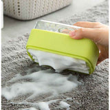 Multi-Function Soap Foaming Box with Roller, No-Rub Drain, Soap Storage Case, and Integrated Laundry Brush—Yellow In Australia - Darrahopens