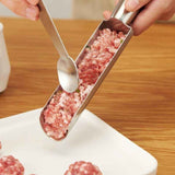 304 Stainless Steel Meatball Maker, Multi-size Paste Rice Ball Mold with Scoop for the Kitchen—Four Tubes In Australia - Darrahopens