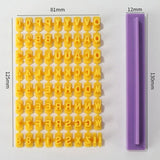 Movable Letter Number Cookie Stamp Mold Set, DIY Cake Baking Printing Tool