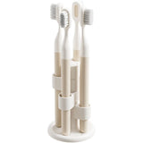 360° Rotatable Toothbrush Holder, Makeup Brush Holder, Anti-slip  Rack For Bathroom Vanity In Australia - Darrahopens