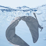 Hooded Memory Foam U-Shaped Travel Pillow, Foldable Light-Blocking for Napping on Planes and Trains—Dark Gray