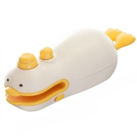 Cute Duck Magnetic Mini Heat Sealer, Rechargeable Portable 2-in-1 Sealer & Cutter For Snack Plastic Bags In Australia - Darrahopens