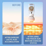 3-Speed Mini Portable Fascia Gun, USB-Rechargeable Low-Noise Muscle Massage Gun for Fitness and Home Use—Green In Australia - Darrahopens