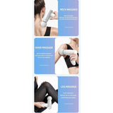 3-Speed Mini Portable Fascia Gun, USB-Rechargeable Low-Noise Muscle Massage Gun for Fitness and Home Use—Green In Australia - Darrahopens