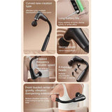 U-Shaped Extended Handle Fascia Gun, 9-Speed Variable Electric Deep Tissue Massager for Back, and Body Relief—Blue In Australia - Darrahopens
