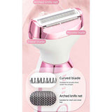 5-in-1 Electric Hair Trimmer with LED Display, Women's Body Shaver for Nose, Eyebrow and Underarm Hair Removal In Australia - Darrahopens