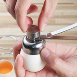 Food Grade Stainless Steel Egg Cutter, Manual Egg Shell Opener For Raw Egg Glutinous Rice Egg, Separator Tool In Australia - Darrahopens