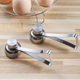 Food Grade Stainless Steel Egg Cutter, Manual Egg Shell Opener For Raw Egg Glutinous Rice Egg, Separator Tool