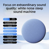 Ultra-Thin Bedside Bluetooth Speaker, White Noise Sleep Aid Speaker with 3-Step Timer—Blue In Australia - Darrahopens
