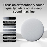 Ultra-Thin Bedside Bluetooth Speaker, White Noise Sleep Aid Speaker with 3-Step Timer—Gray In Australia - Darrahopens