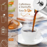 304 Stainless Steel French Press Coffee Maker, Household Hand-Brew Coffee Pot, Includes One Filter—800ML