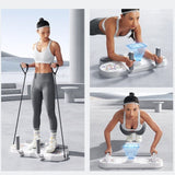 3-in-1 Multifunctional Push-up Training Board, Smart Timer & Counter Push (includes pull rope), Home Fitness Board—Black In Australia - Darrahopens
