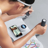3-in-1 Multifunctional Push-up Training Board, Smart Timer & Counter Push (includes pull rope), Home Fitness Board—Black